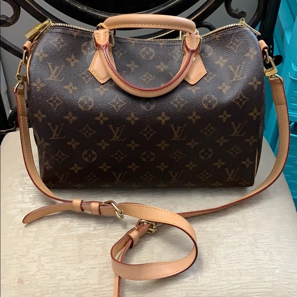 EUC Authentic Louis Vuitton Speedy B 30 - Picture 1 of 8